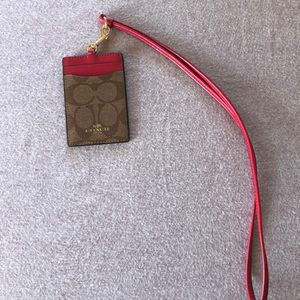 Coach Lanyard/Cardholder